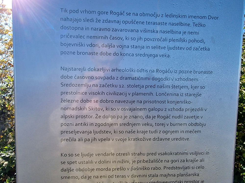 Donačka gora in Boč, 1. 11. 2025