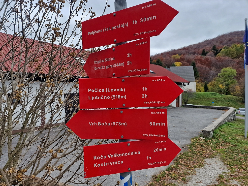 Donačka gora in Boč, 1. 11. 2025