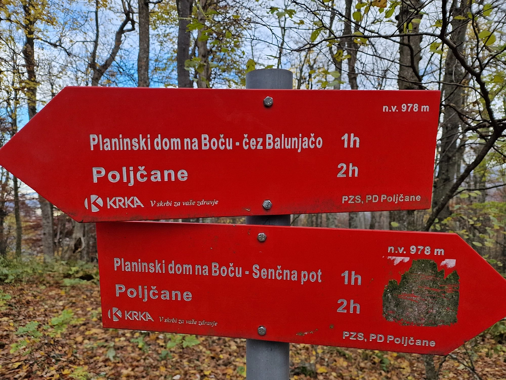 Donačka gora in Boč, 1. 11. 2025