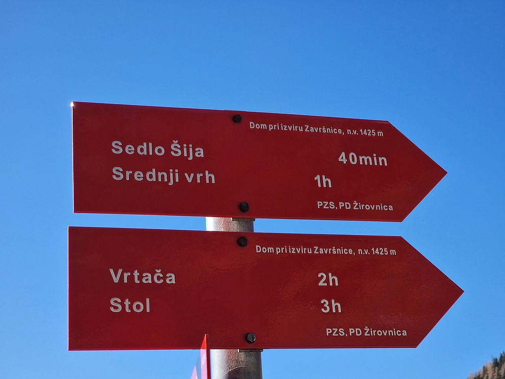 Srednji vrh, 9. 11. 2025