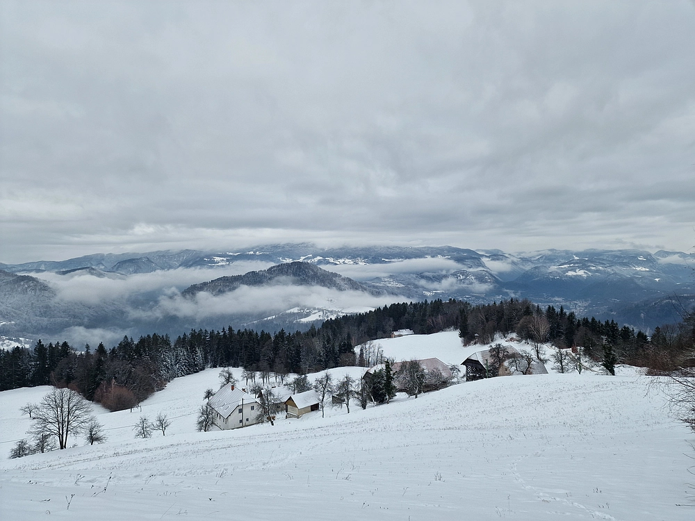 Mrzlica čez Zg. Čeče, 26. 12. 2025