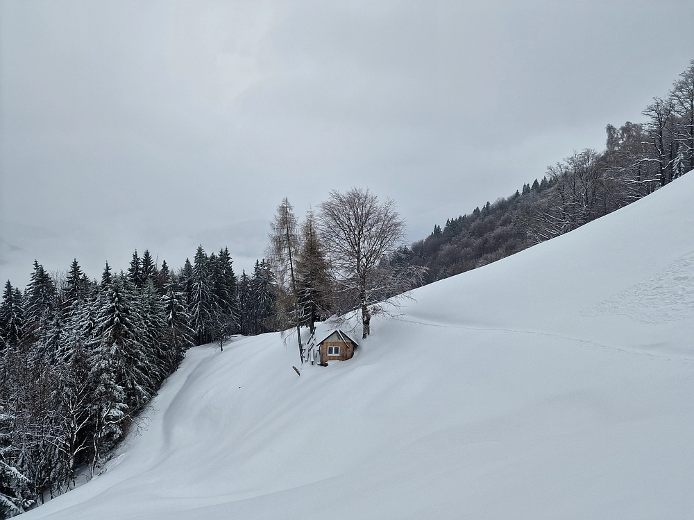 Mrzlica čez Zg. Čeče, 26. 12. 2025