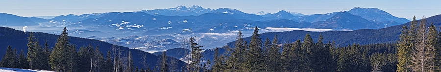 Panorama z Mulejevega vrha, 29. 12. 2025