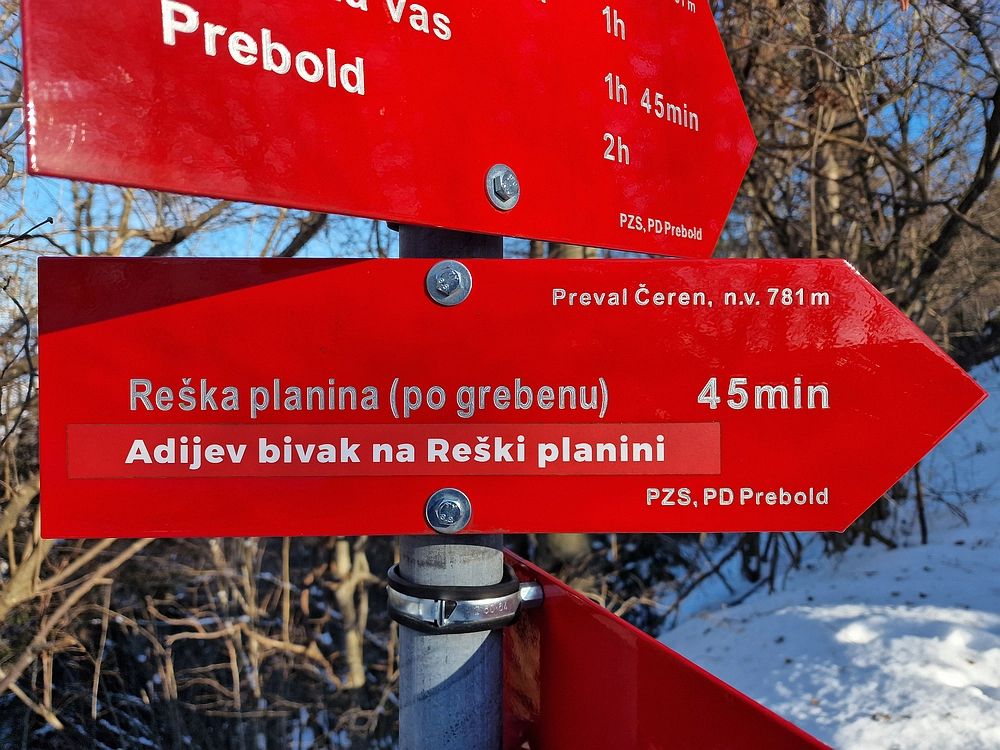 Reška planina, 31. 12. 2025