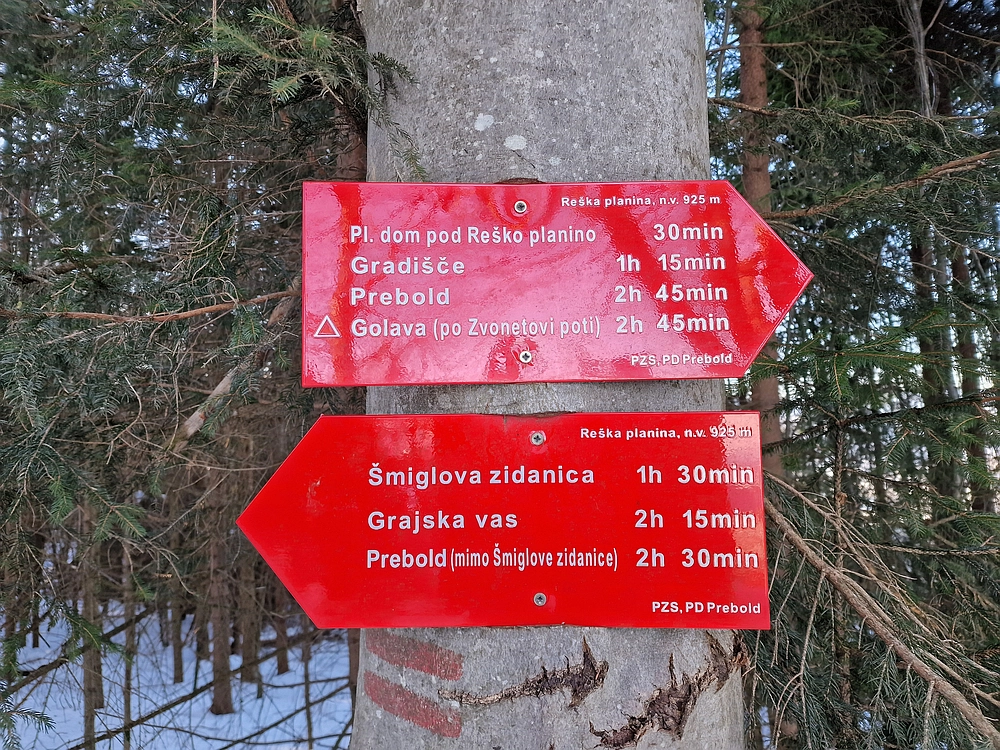 Reška planina, 31. 12. 2025