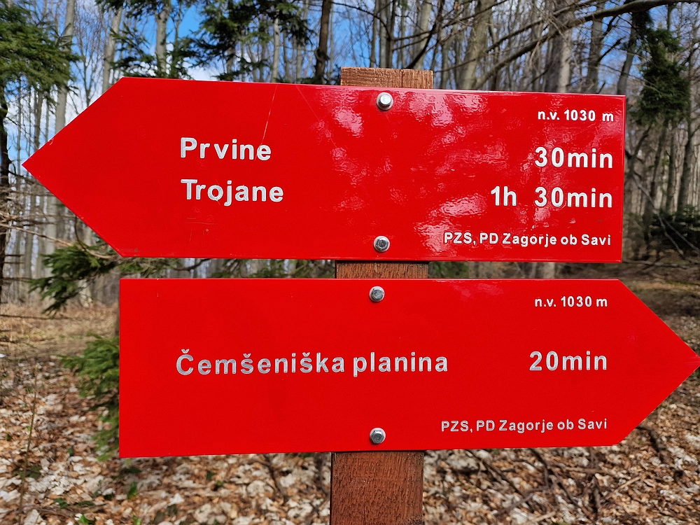 Jesenovo - Čemšeniška planina, 1. 3. 2026